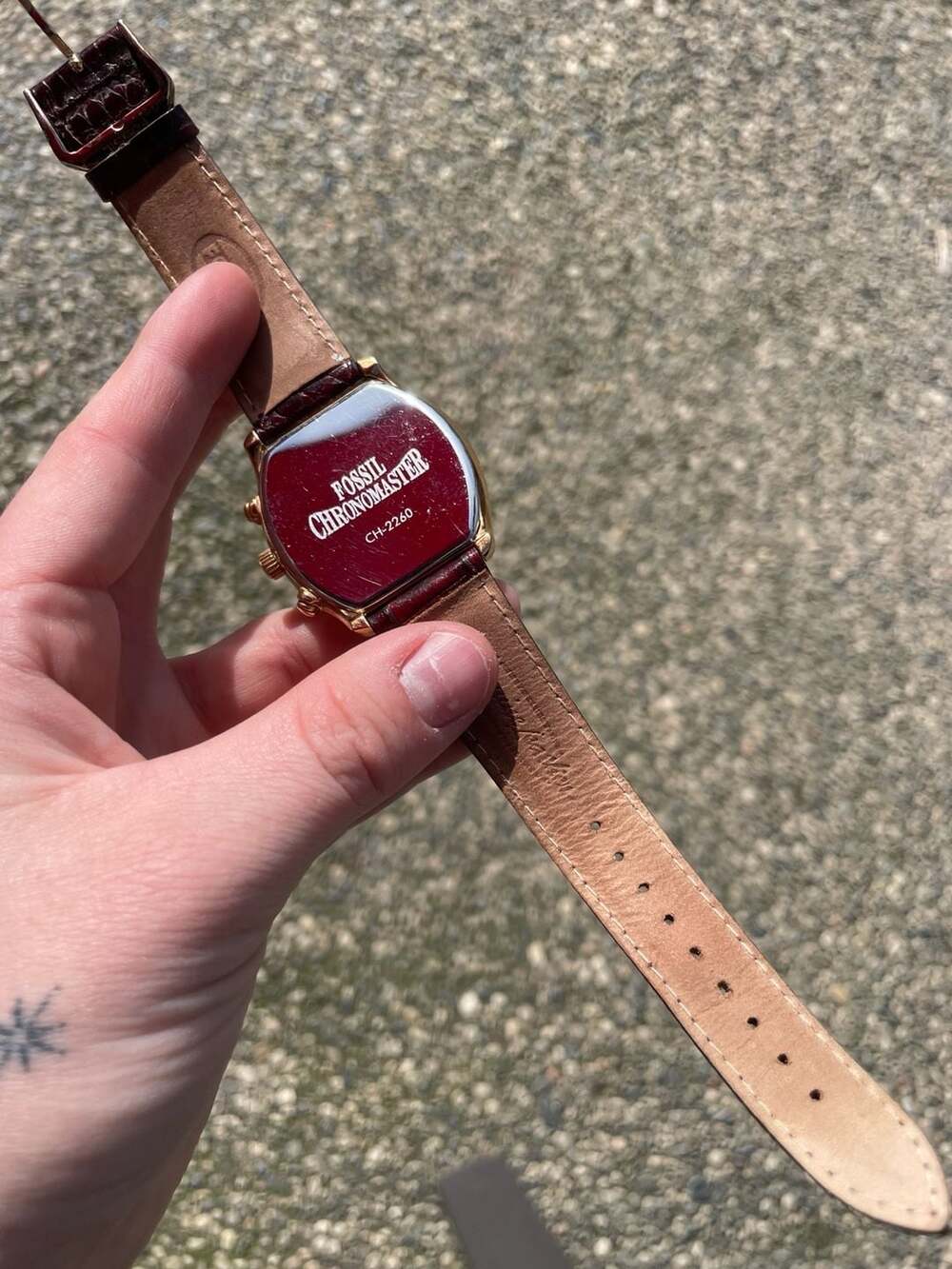 Vintage Fossil Chronomaster CH-2260 Watch - Picture 4 of 4
